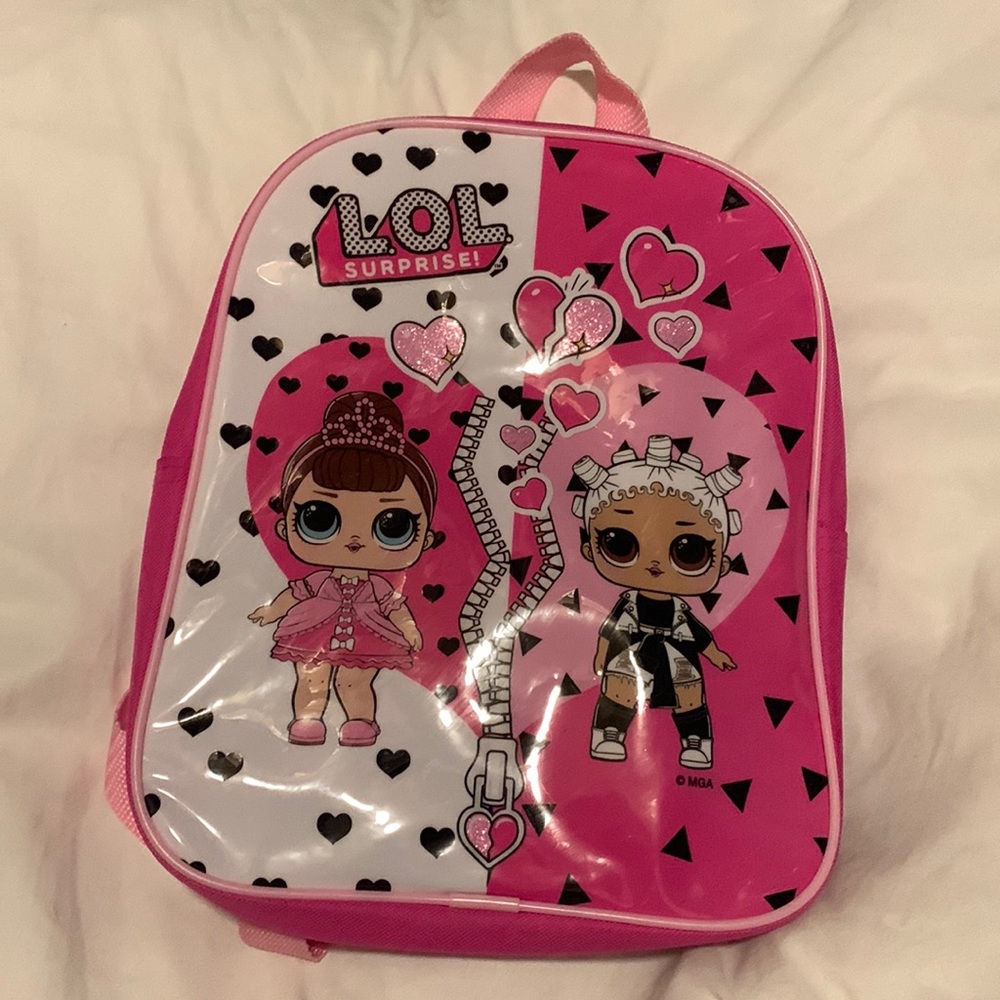 Lol doll backpack that has never been used for ages 3-9+